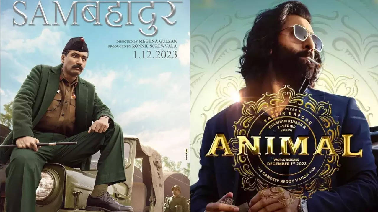 'animal' vs 'sam bahadur': ranbir kapoor's film to post an opening collection of rs 40 crore, vicky kaushal's movie expected to earn between rs 5-10 crore - exclusive