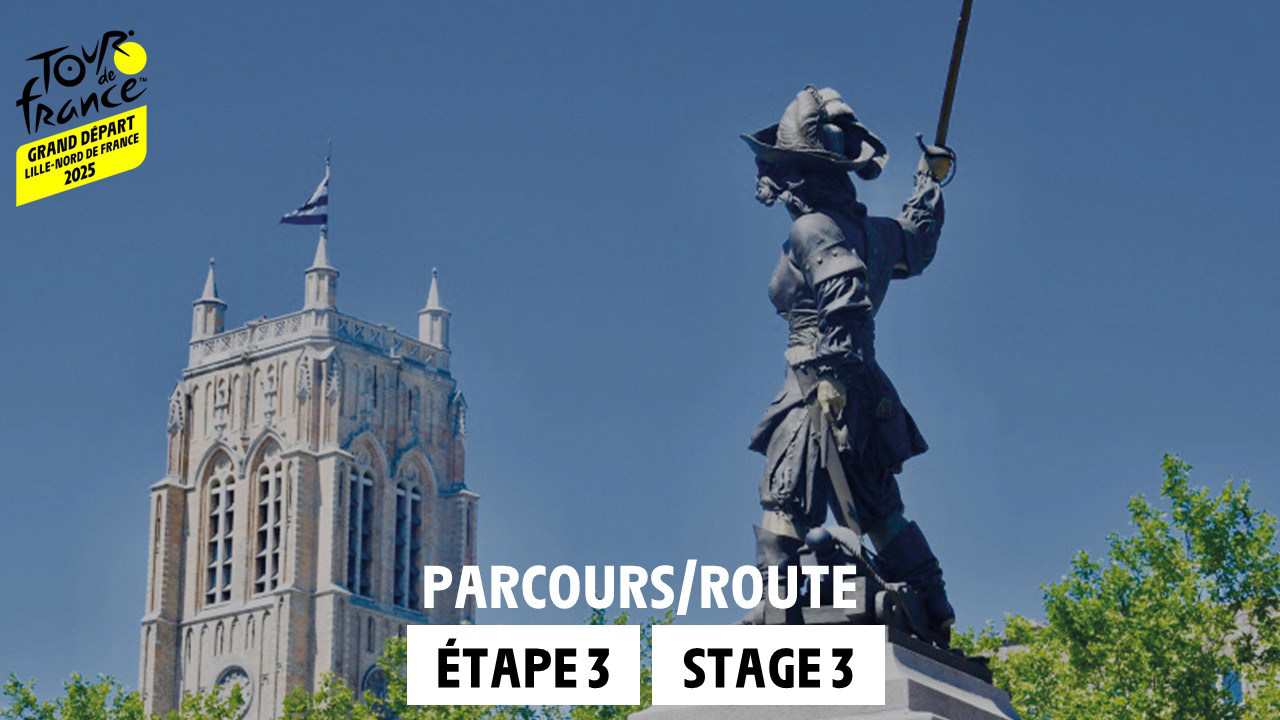 Parcours/Route Stage 3 Tour de France 2025