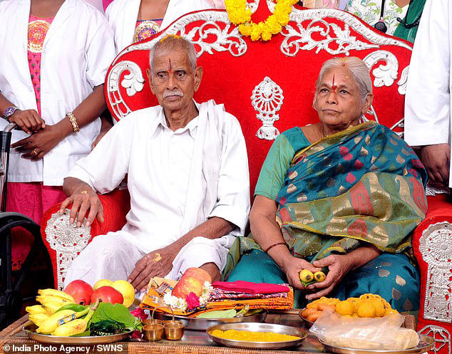 In 2019, Erramatti Mangayamma (with her husband Sitarama Rajarao who has since died), from India, gave birth to twins through IVF at the age of 74 - becoming the world's oldest mother 