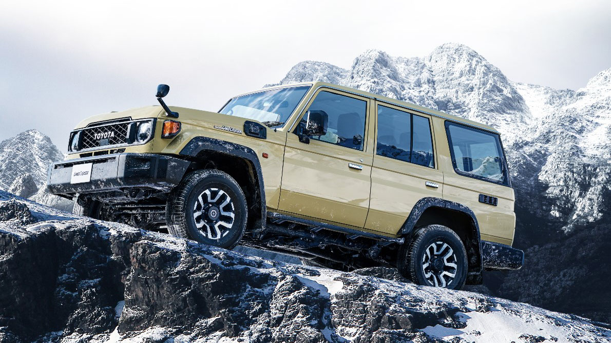 toyota has brought back the land cruiser 70!