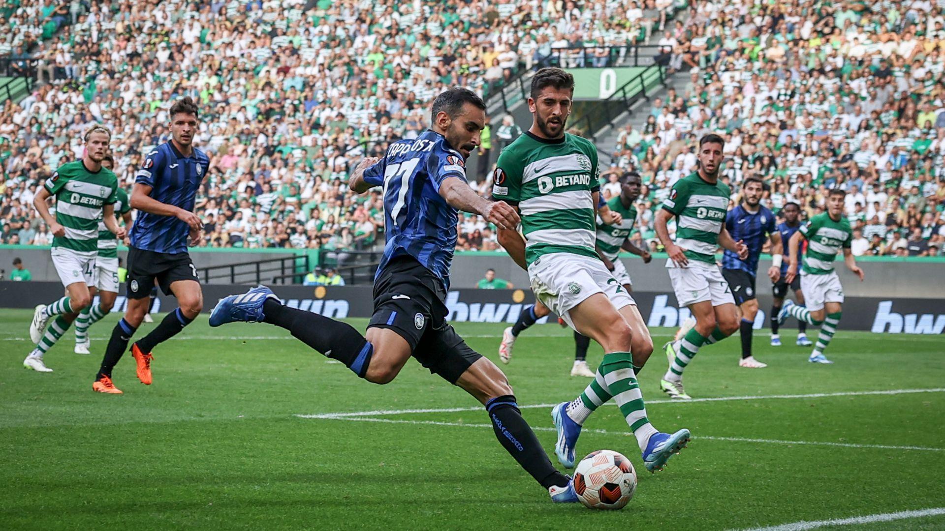 Em Direto: Atalanta - Sporting (1.ª Parte)