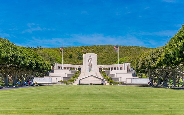 National Memorial Cemetery of the Pacific. (Photo Credit: Gerald Watanabe / Wikimedia Commons CC BY-SA 4.0)