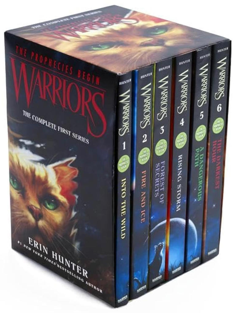 Warriors Books Series in Order by Erin Hunter