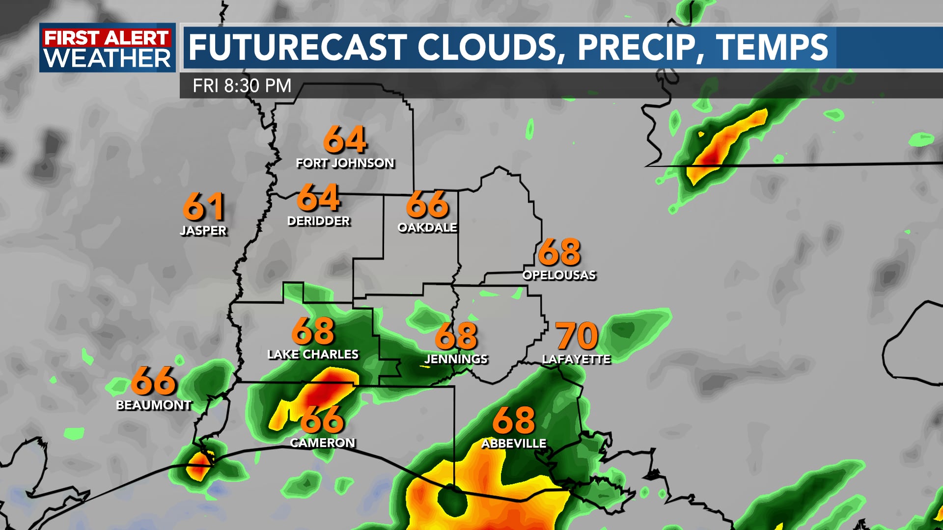 FIRST ALERT FORECAST: A Break In The Rain Before A Few More Showers And ...