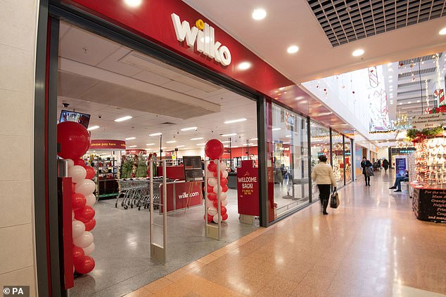 welcome back wilko! collapsed chain reopens in two locations after brand was bought by billionaire founder of the range - with three more shops to follow before christmas