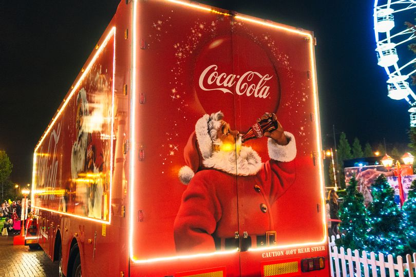 new coca-cola truck date announced - and santa is heading up north