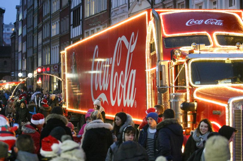 new coca-cola truck date announced - and santa is heading up north