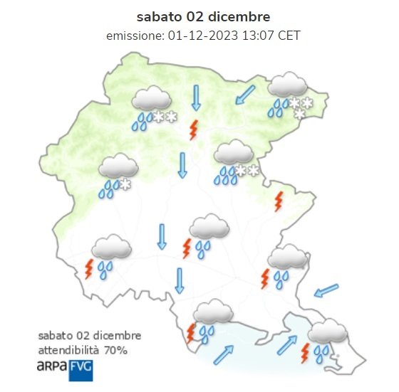 Meteo, Previsioni Veneto E Fvg. Ancora Maltempo, Ma Con Un Giorno Di ...