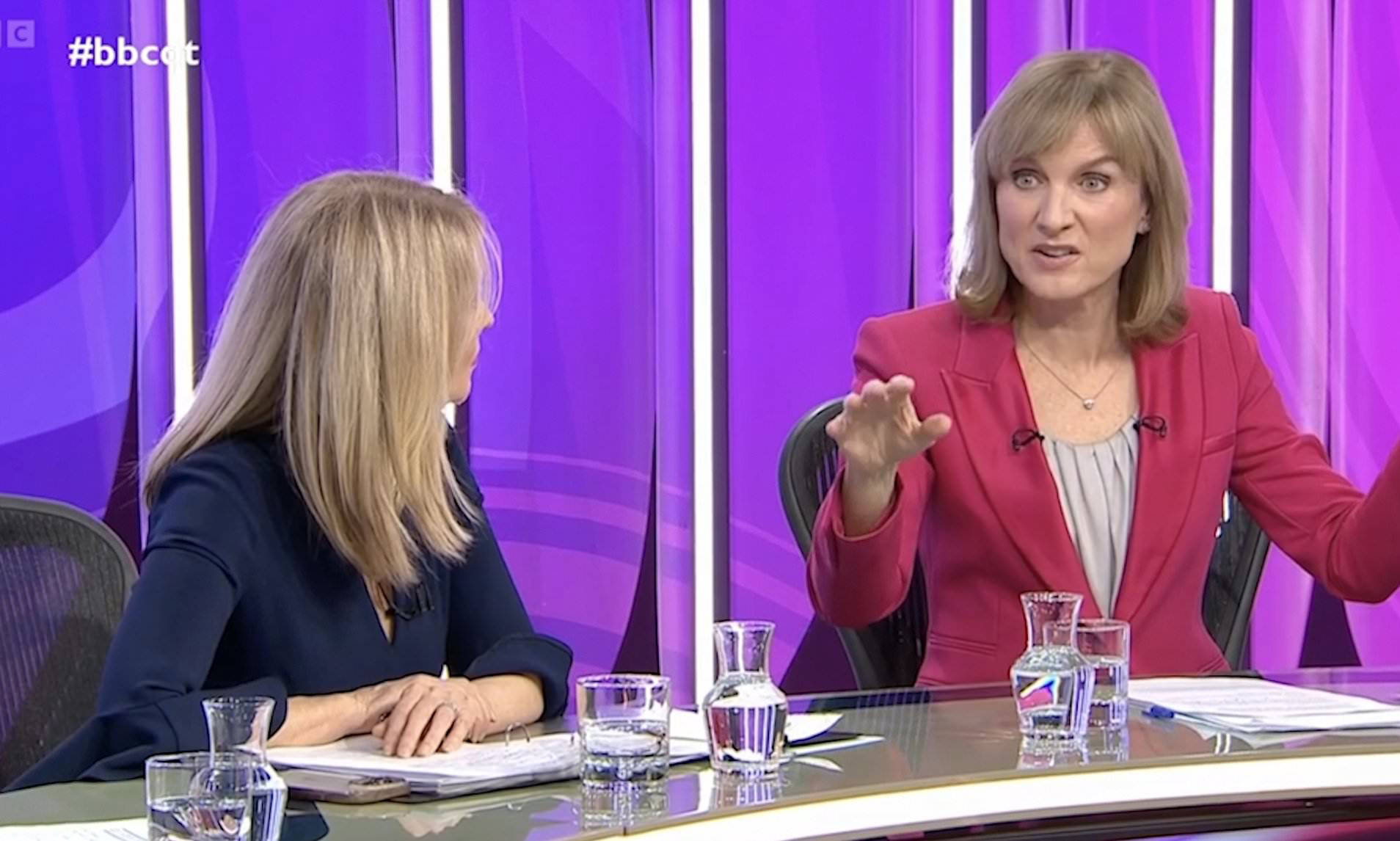 Bbc Question Time Audience Laughs As Esther Mcvey Is Forced To Defend Her Appointment As 