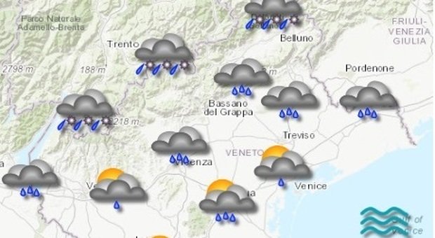 Meteo, Previsioni Veneto E Fvg. Ancora Maltempo, Ma Con Un Giorno Di ...