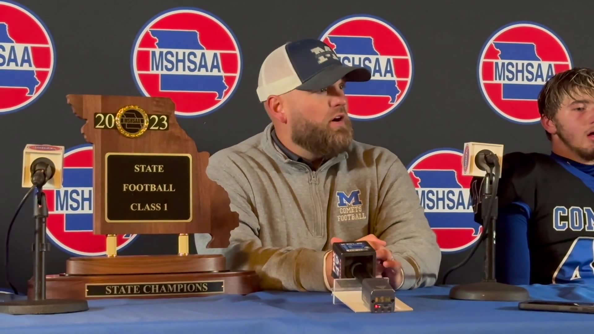 Paden Grubbs discusses Marionville winning the Missouri Class 1