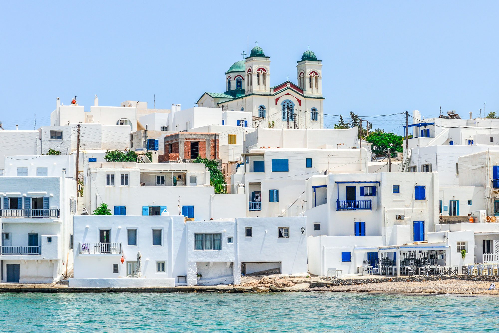 <p class=""><strong>Why you should go: </strong>The perfect Greek island vacation—without the crowds</p> <p>Have you heard of destination dupes? According to Expedia, these are "places that are a little unexpected, sometimes more affordable and every bit as delightful as the tried-and-true destinations travelers love." One of our favorites on Expedia's list is this stunning Greek island that usually sails under the most travelers' Mediterranean radars in uncrowded bliss while the hordes of tourists head to Mykonos and Santorini.</p> <p>Visiting the island, which is about a two-hour ferry ride south of well-known party island Mykonos and right next to Naxos, is one of the best things to do in <a href="https://www.rd.com/article/best-time-to-visit-greece/">Greece</a>, since it means enjoying idyllic beaches framed by the azure waters of the Aegean Sea. While you're here, explore the winding streets and charming villages of Naoussa and Lefkes, and sip whipped coffee frappes or ouzo at the picturesque port of Parikia (the island's capital), home to whitewashed houses adorned with vibrant bougainvillea.</p> <p><strong>Where to stay:</strong> You can't go wrong at the newly opened <a href="https://www.tripadvisor.com/Hotel_Review-g1190432-d625483-Reviews-Minois_Small_Luxury_Hotels_Of_The_World-Parasporos_Paros_Cyclades_South_Aegean.html" rel="noopener noreferrer">Minois hotel</a>, where the whitewashed walls hold luxurious touches, such as decadent dining at Olvo and pampering spa treatments. But the best part may be simply floating in the infinity pool with views of the sea spread out in front of you.</p> <p class="listicle-page__cta-button-shop"><a class="shop-btn" href="https://www.tripadvisor.com/Hotel_Review-g1190432-d625483-Reviews-Minois_Small_Luxury_Hotels_Of_The_World-Parasporos_Paros_Cyclades_South_Aegean.html">Book Now</a></p>