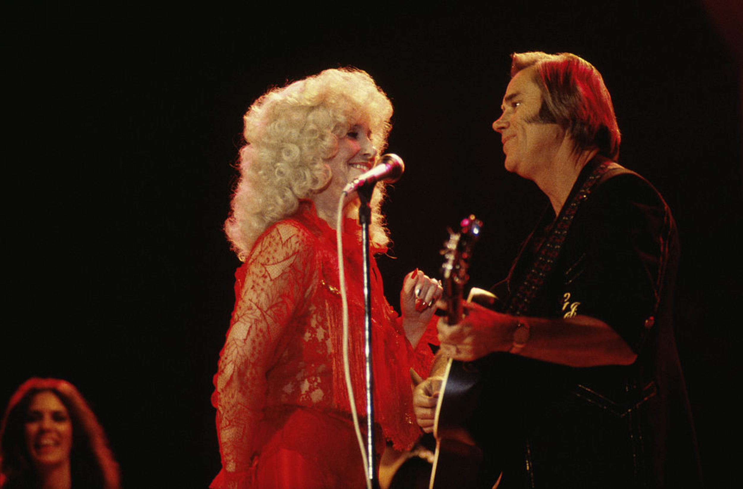 <p>Throughout their tumultuous marriage, George Jones and Tammy Wynette explore making it work on "We're Gonna Hold On." The song was co-written by Jones and released shortly after the couple reconciled in the midst of his battle with alcoholism. </p><p><a href='https://www.msn.com/en-us/community/channel/vid-cj9pqbr0vn9in2b6ddcd8sfgpfq6x6utp44fssrv6mc2gtybw0us'>Follow us on MSN to see more of our exclusive entertainment content.</a></p>