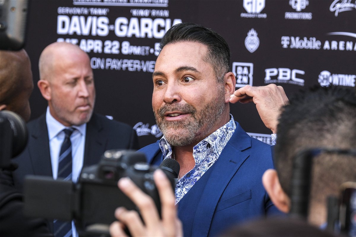 Oscar De La Hoya Predicts 4th Round Knockout In Rolly Romero Vs Isaac ...