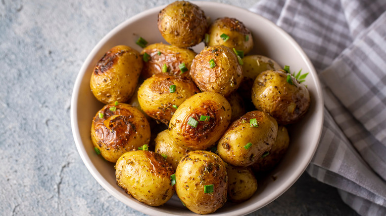 Save Time And Roast Canned Potatoes For The Simplest Side Dish