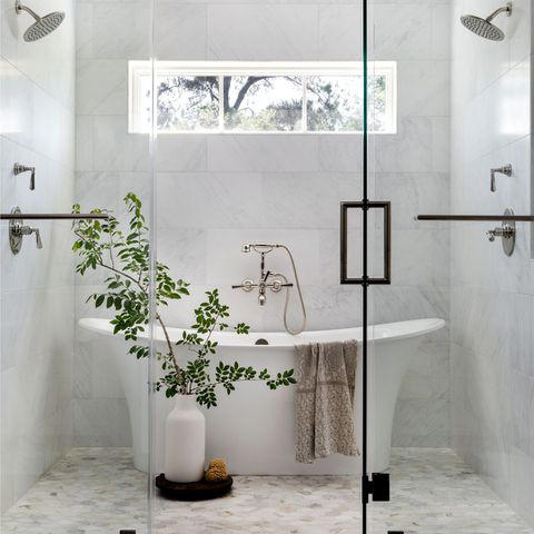 19 Smart and Stylish Ideas for Putting a Tub in the Shower