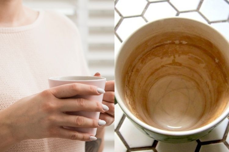 cara ampuh bersihkan noda teh dan kopi pada cangkir, rahasianya ternyata bahan dapur yang sering dipakai masak ini