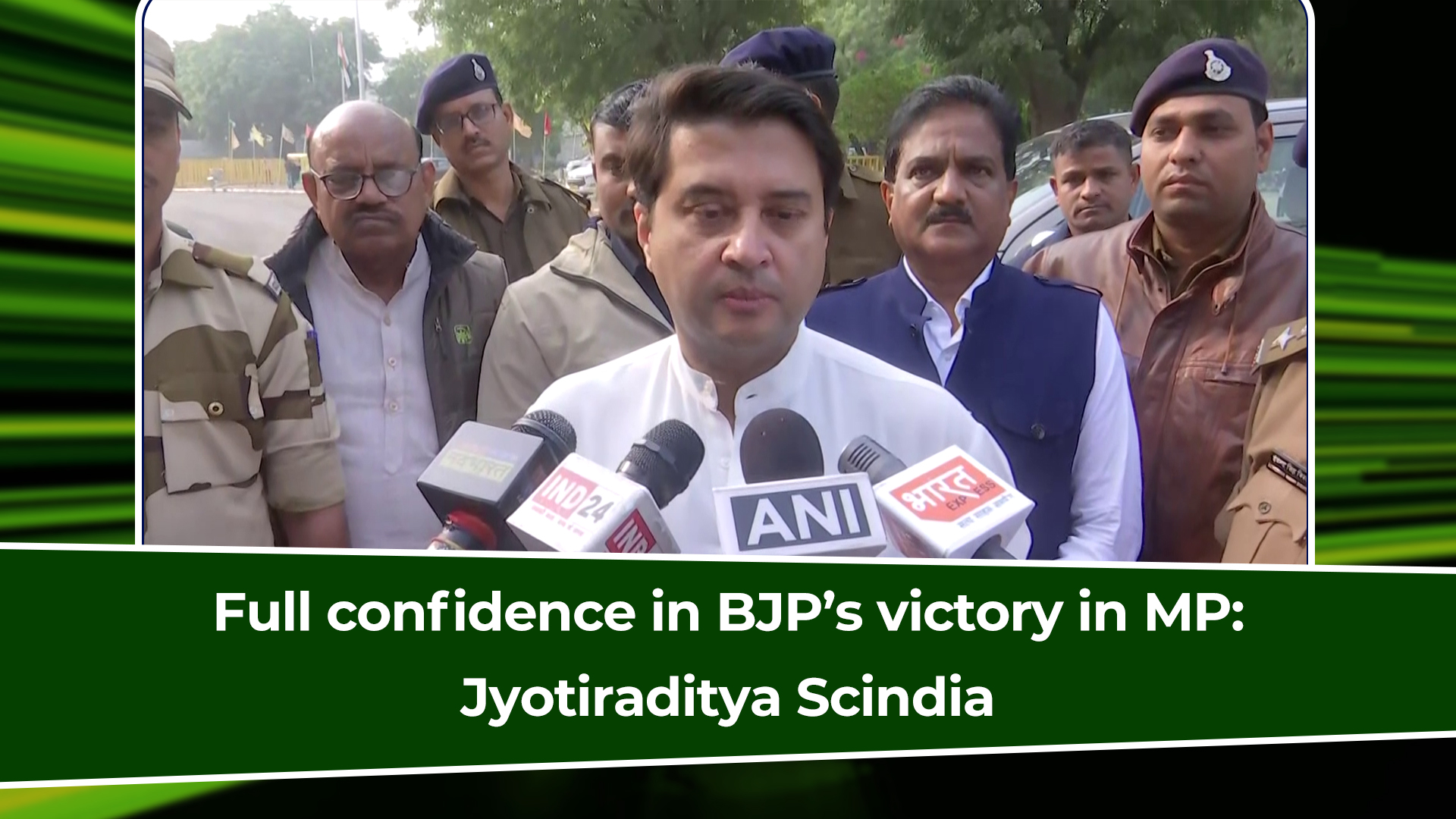 Full Confidence In BJP’s Victory In MP: Jyotiraditya Scindia