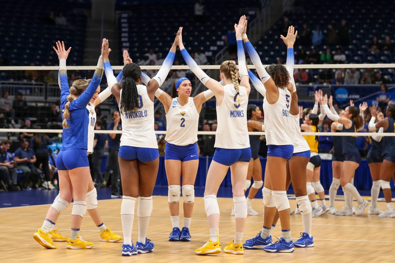 Pitt Volleyball Falls In Sweep To Nebraska In Final Four