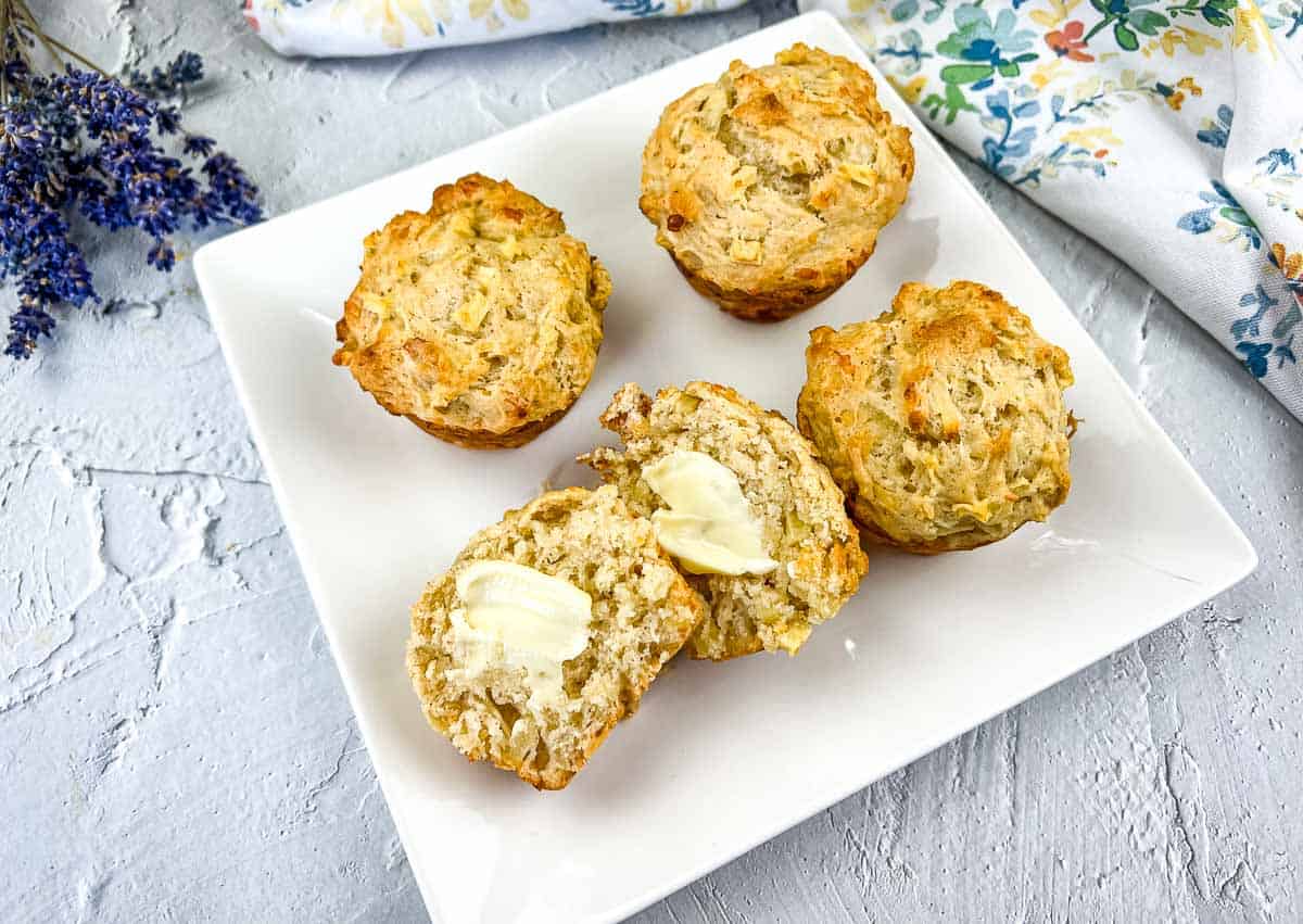 <p>Explore a unique flavor combo with apple cheddar muffins. These savory-sweet muffins offer a delicious balance between tart apples and savory cheddar. Perfect for elevating your weekend brunch or snack time with a savory twist.<br><strong>Get the Recipe: </strong><a href="https://cookwhatyoulove.com/apple-cheddar-muffins/?utm_source=msn&utm_medium=page&utm_campaign=msn">Apple Cheddar Muffins</a></p>