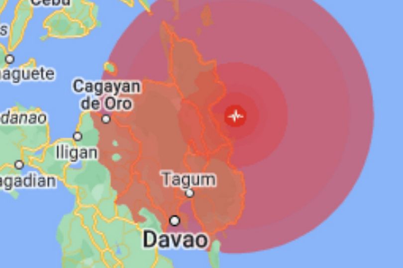 Philippines Earthquake: Mighty 7.6 Quake Strikes Southern Island ...