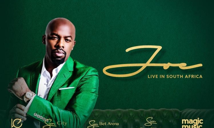 R&B Singer Joe To Tour SA In 2024