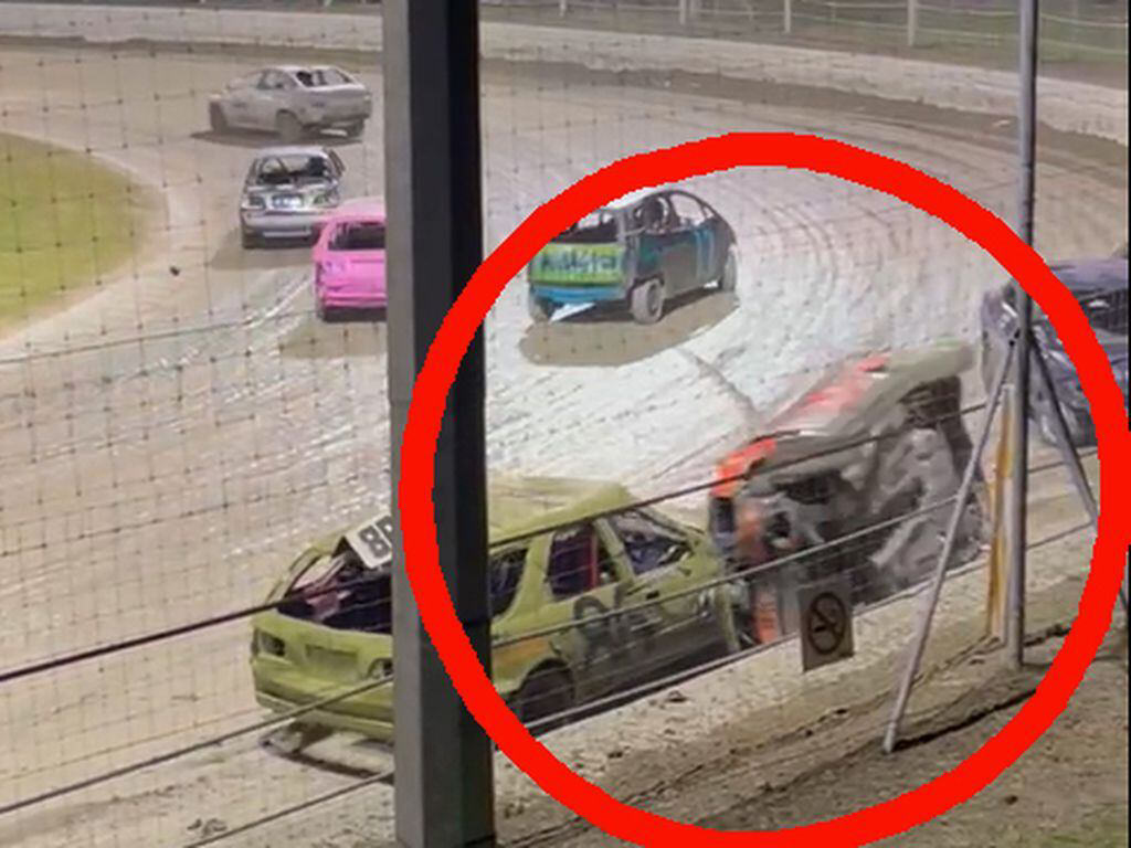 ‘Gnarly’ Meeanee Speedway crash: Napier demolition-derby driver’s ...