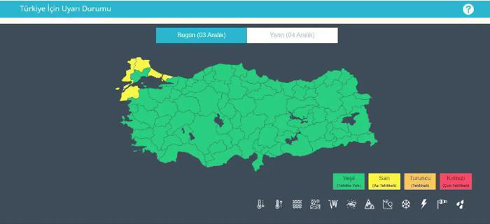 Meteoroloji gün verdi: Sağanak ve kar Türkiye'yi etkisi altına alacak