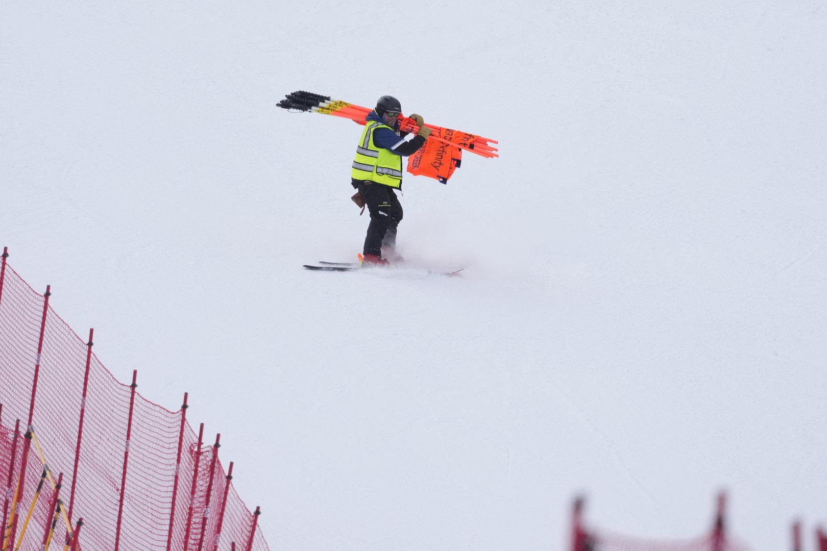 ein ski-weltcup zum vergessen: 5 speedrennen, 5 absagen