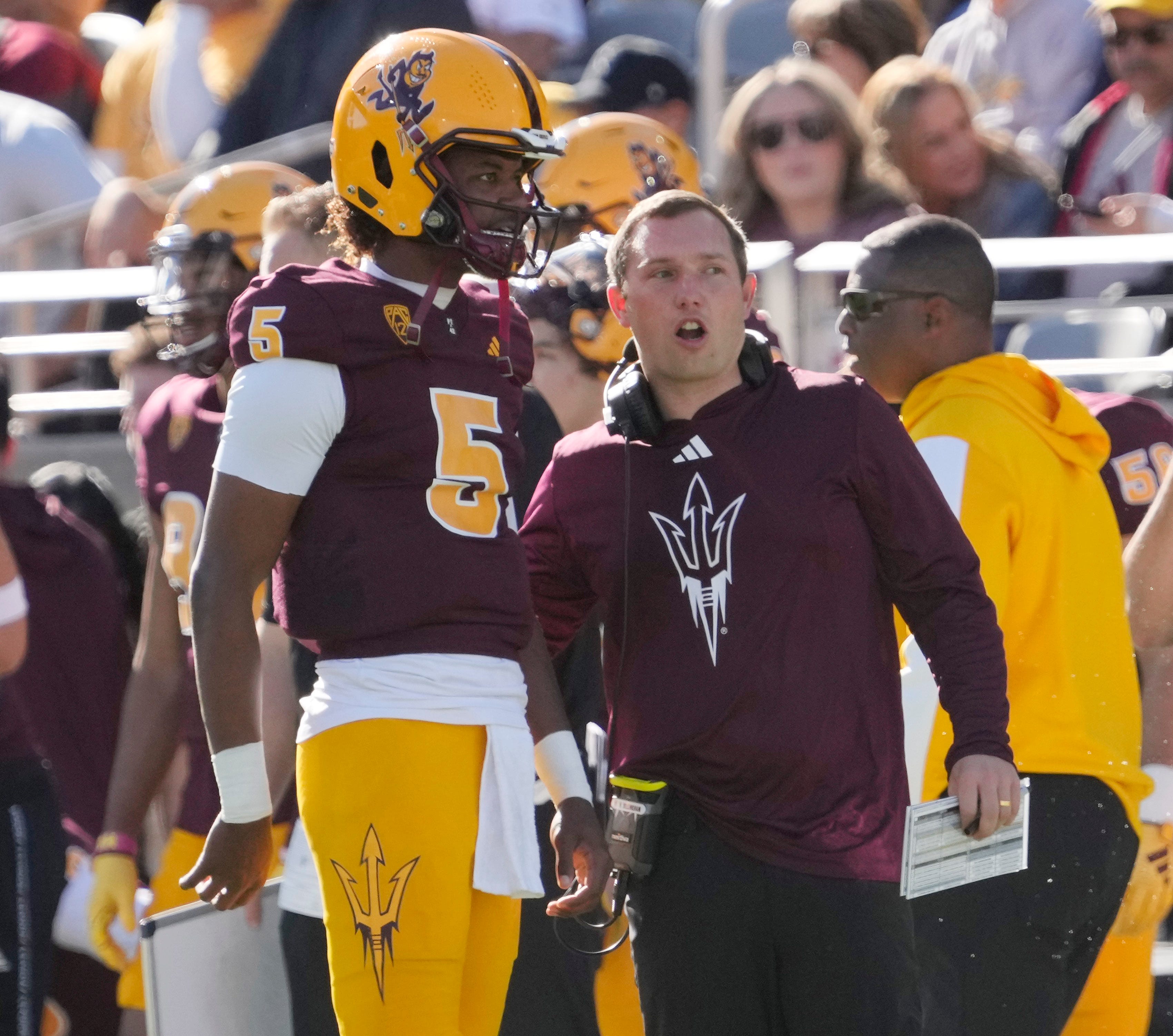 ASU's Kenny Dillingham Taking More Active Role With Offense Until New ...