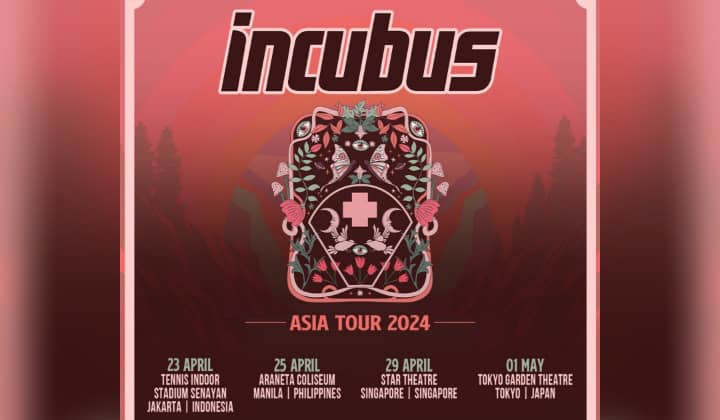 incubus asia tour