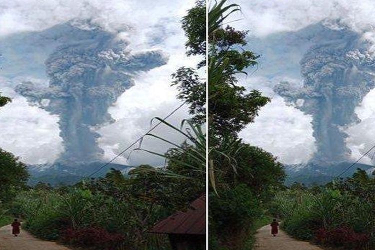 Innalillahi, Gunung Marapi Di Bukittinggi Erupsi Hingga Hujan Abu ...