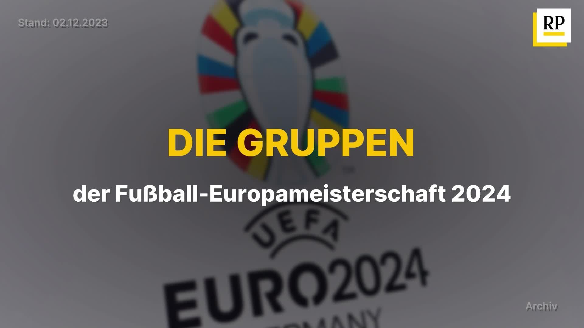 Fußball-EM 2024: Die Gruppen Für Die Europameisterschaft In Deutschland