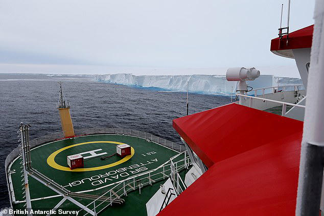 World's biggest iceberg filmed as it floats into Southern Ocean