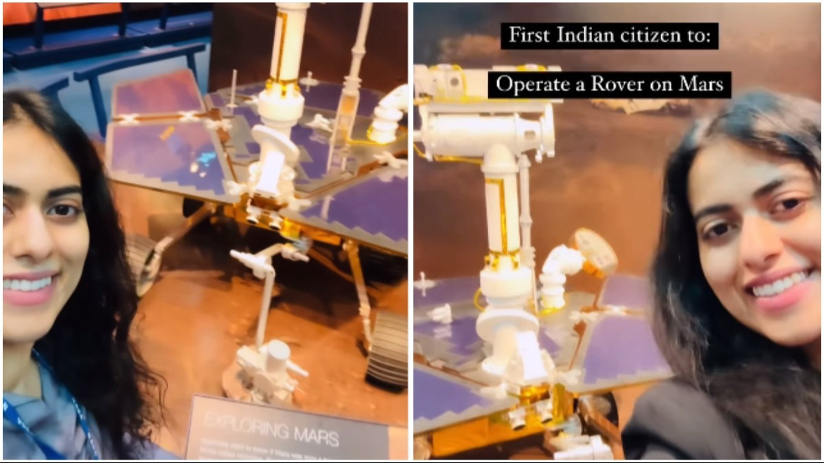 Woman becomes first Indian citizen to operate a rover on Mars. Read her ...