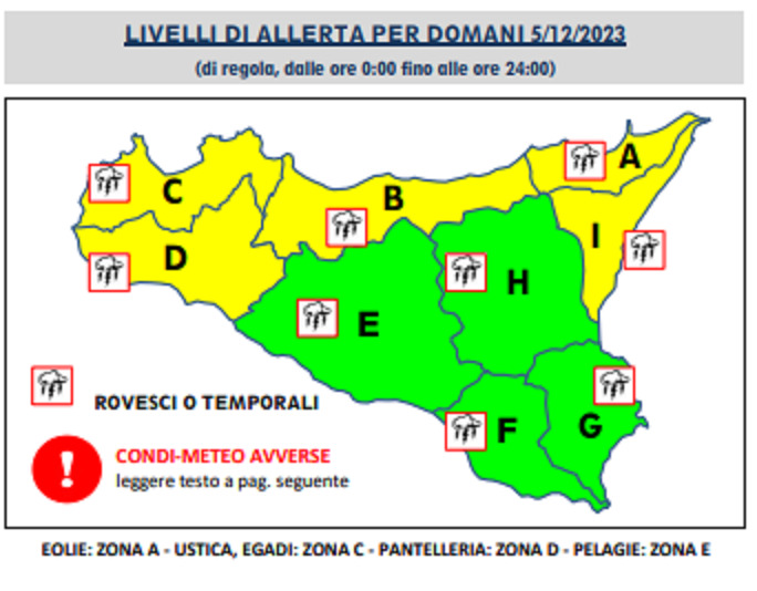 Maltempo, Domani Allerta Meteo In 10 Regioni: Rischio Forti Temporali E ...