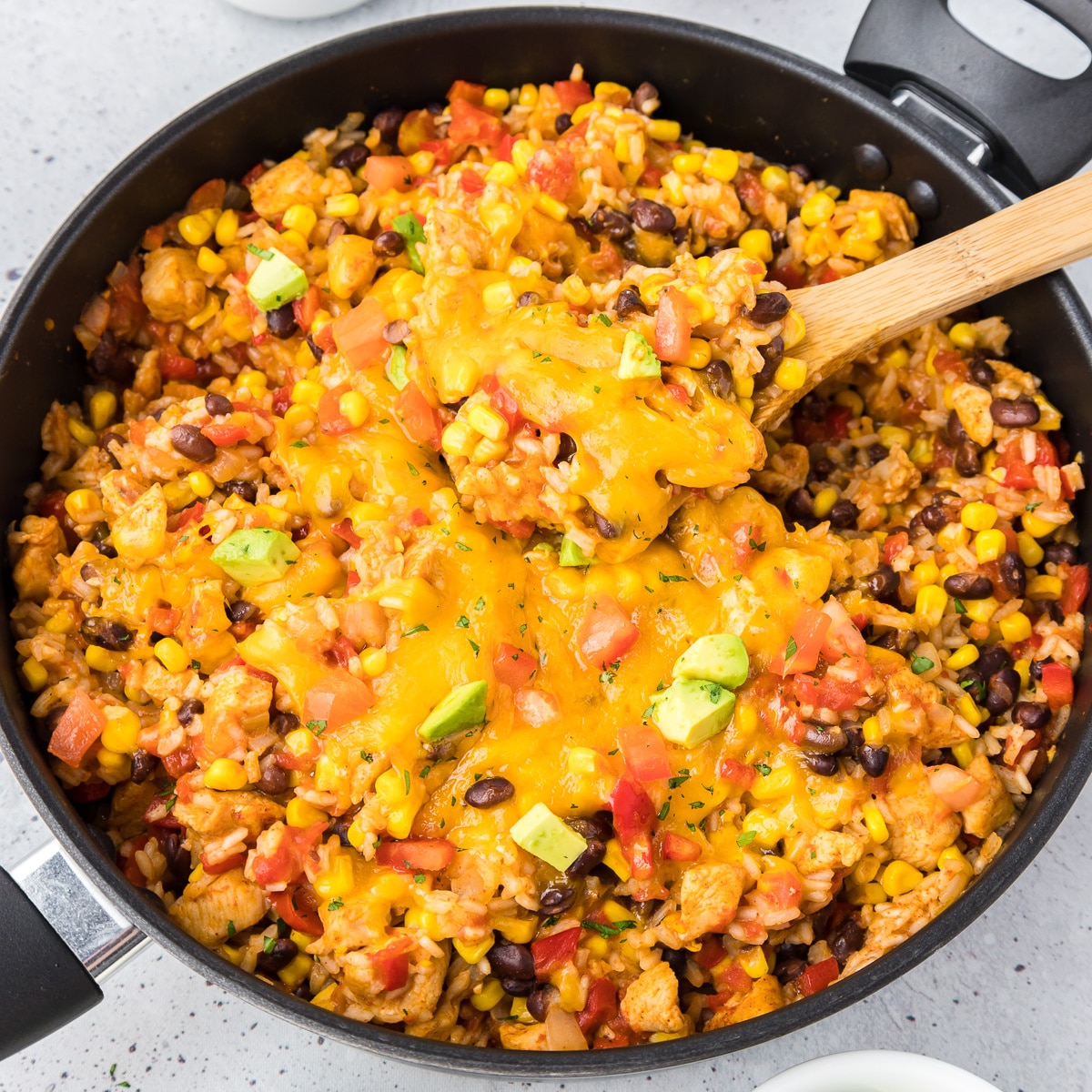 Cheesy Mexican Chicken And Rice One Pot   AA1kZ4W5.img