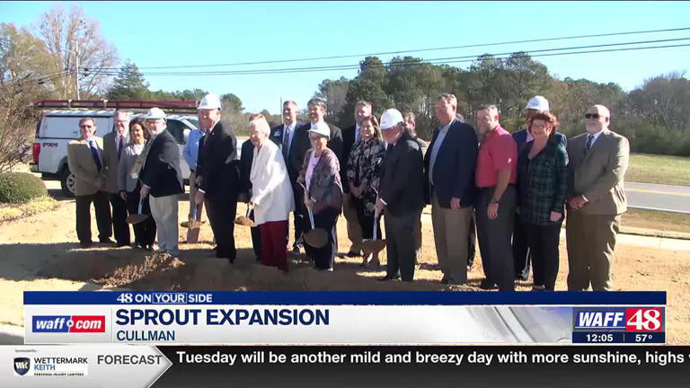 Alabama Gov Kay Ivey Takes Part In Groundbreaking In Cullman County 