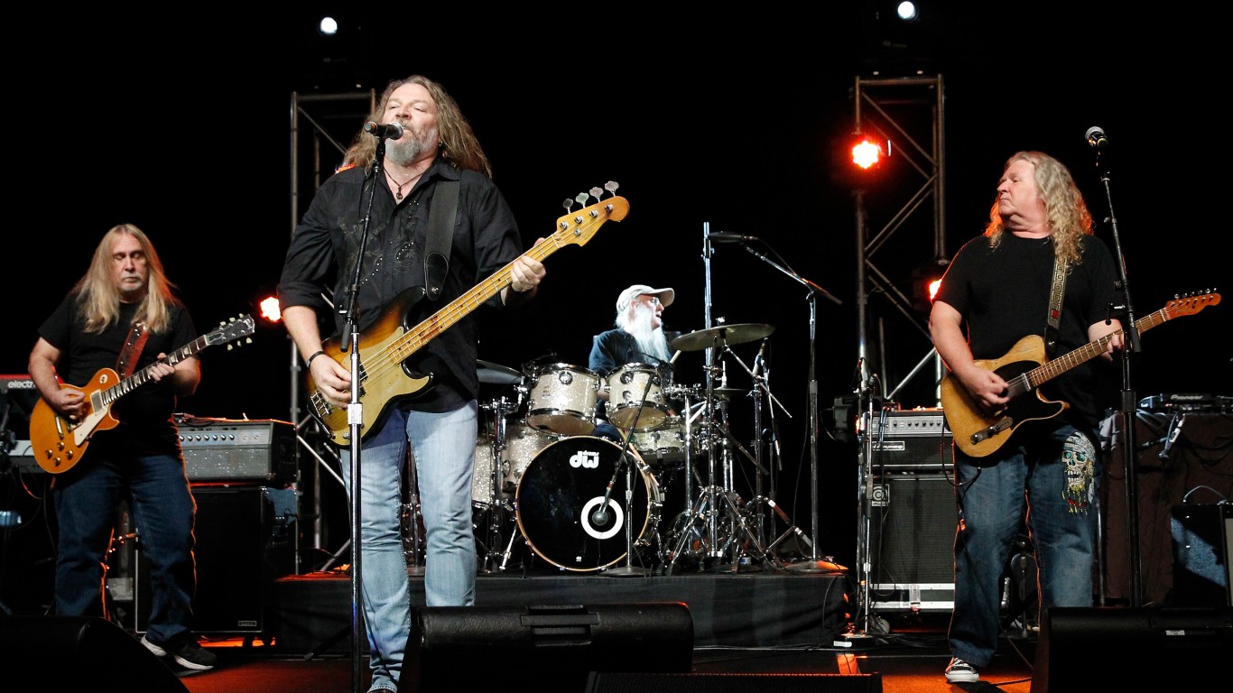 <ul> <li><strong>Hometown:</strong>Edmonton</li> </ul> <p>The Kentucky Headhunters are a country and Southern rock band. They first rose to prominence with the release of their debut album, “Pickin’ on Nashville,” which charted four consecutive Top 40 country singles. This led to a notable career with the band releasing ten studio albums featuring twenty-three singles.</p> <p>The band’s highest-charting single was a cover of “Oh Lonesome Me,” which reached number eight on the Billboard Hot Country charts. For their musical success, The Kentucky Headhunters have won three Country Music Association Awards, an Academy of Country Music Award, and a Grammy Award. (<a href="https://247tempo.com/mosts-popular-artists-whove-never-had-a-no-1-hit/?utm_source=msn&utm_medium=referral&utm_campaign=msn&utm_content=mosts-popular-artists-whove-never-had-a-no-1-hit&wsrlui=47215062" rel="noopener">Learn about the most popular musical artists who’ve never had a No. 1 hit.</a>)</p>