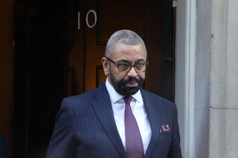 Home Secretary James Cleverly said the measures were aimed at what he called the 'reckless and dangerous activities of the Russian government across Europe' [File: Kirsty Wigglesworth/AP]