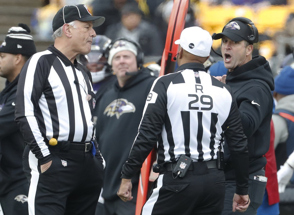 nfl referee assignments week 11 2022