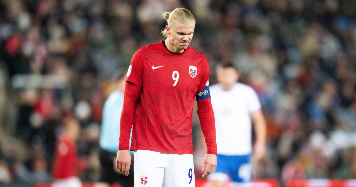 Erling Haaland Breaks Silence After Returning To Man City With An Injury