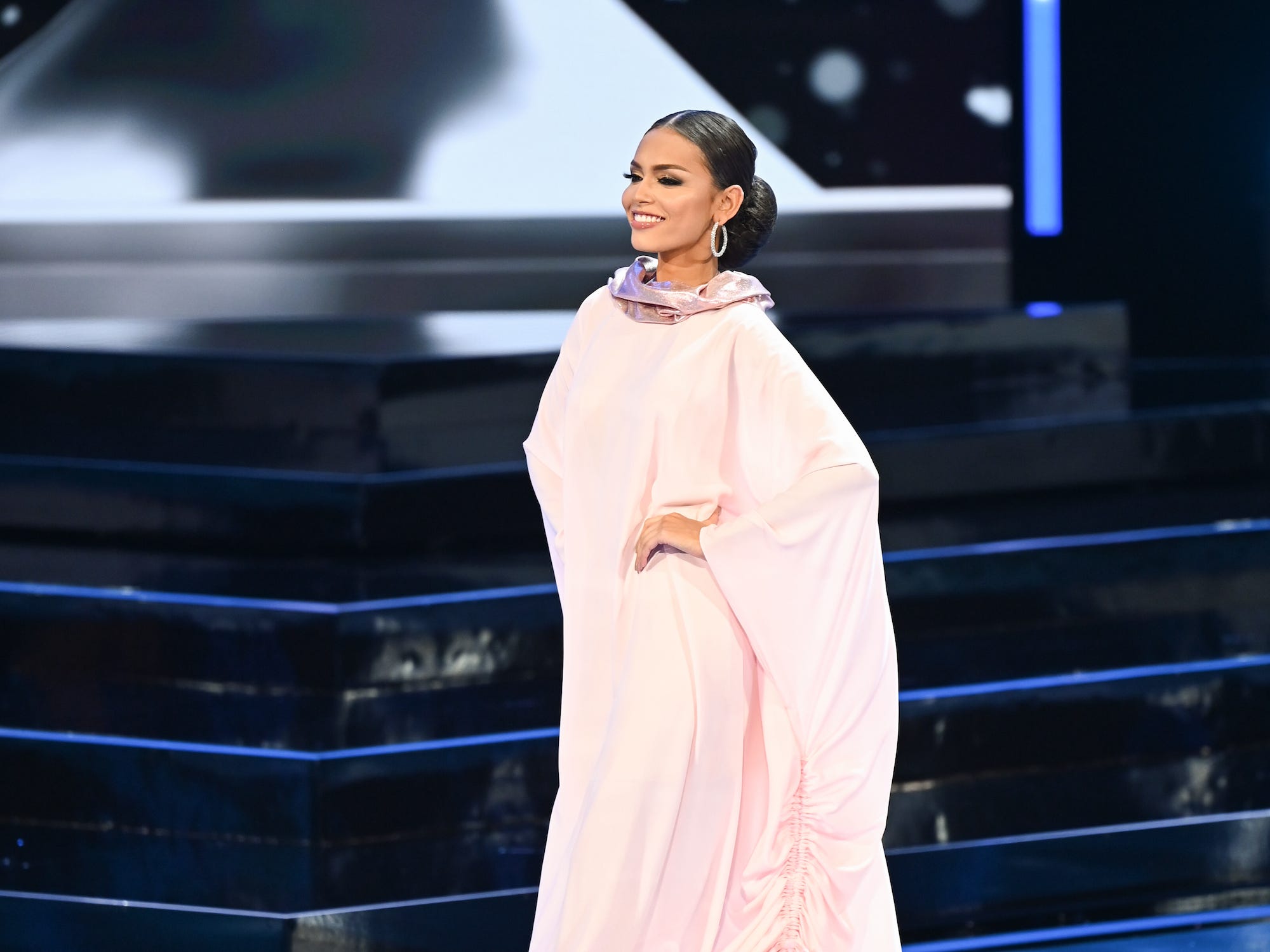 Miss Pakistan made a powerful statement during the Miss Universe ...