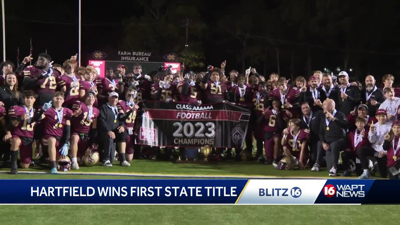 Hartfield Academy wins first state title in football