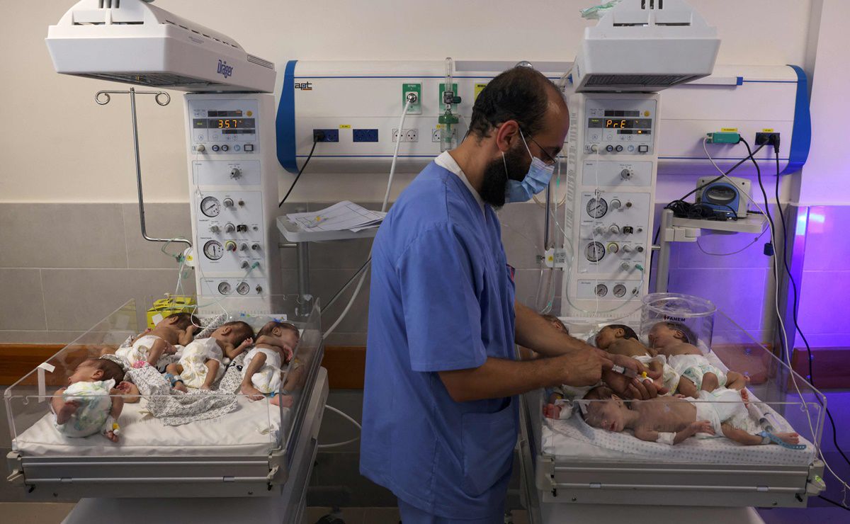 bebés prematuros evacuados de gaza a egipto están en estado crítico, reportan