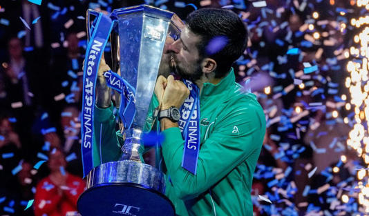 Novak Djokovic wins ATP Finals once again