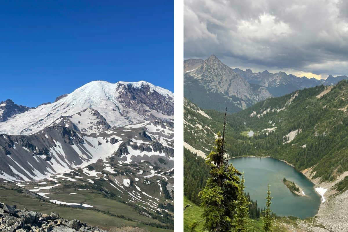 Mt. Rainier Vs. North Cascades Choosing Between Washington's Best