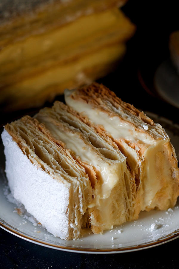 Napoleon Dessert | Mille Feuille Cream Pastry