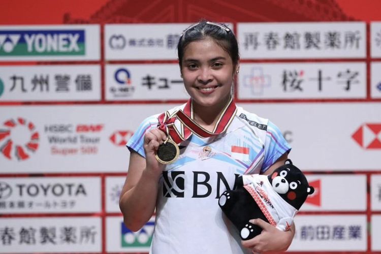 profil gregoria mariska tunjung, raih juara japan master hingga ukir sejarah tunggal putri indonesia!