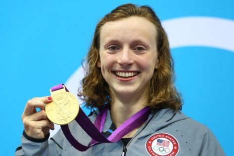 Two Events, Two Golds for Katie Ledecky As She Walks Off With a Smile